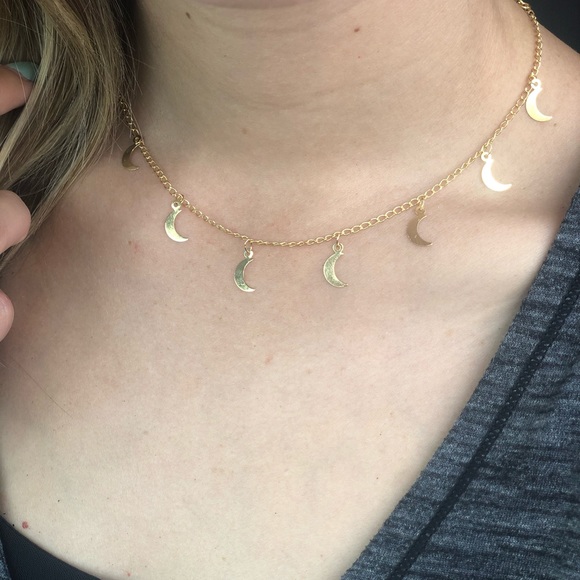 Crescent Necklace - Picture 2 of 2